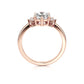 Luna Oval Engagement ring - 1.50 Ct