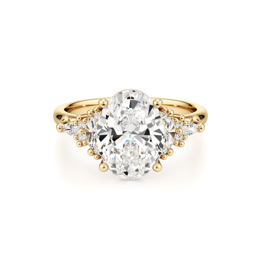 Jasmina Engagement Ring - 2.00 Ct Oval