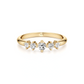 5 Diamonds Shiny Ring