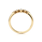 5 Diamonds Shiny Ring