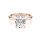 Solitaire Cushion Cut Diamond Engagement ring - 2.50 Ct