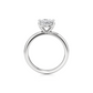 Solitaire Cushion Cut Diamond Engagement ring - 2.50 Ct