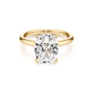 Solitaire Cushion Cut Diamond Engagement ring - 2.50 Ct