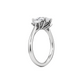 Trilogy Baguettes Cushion Engagement Ring - 2.00 Ct