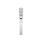 Half Eternity Seven Diamonds Ring - 0.70 Ct