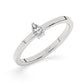 Mini Pear Shape Diamond Ring