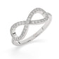 Infinity Diamond Ring
