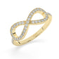 Infinity Diamond Ring