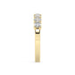 Half Eternity Seven Diamonds Ring - 0.70 Ct