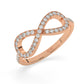 Infinity Diamond Ring