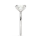 Solitaire Oval Diamond Engagement ring - 2.50 Ct