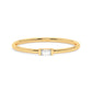 Mini Baguette Diamond Ring