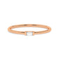 Mini Baguette Diamond Ring