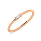 Mini Baguette Diamond Ring
