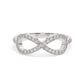 Infinity Diamond Ring
