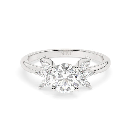 Flora Engagement Ring - 1.00 Ct