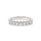 Half Eternity Seven Diamonds Ring - 0.70 Ct