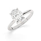Solitaire Oval Diamond Engagement ring - 2.50 Ct