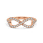 Infinity Diamond Ring