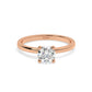 Solitaire Engagement Ring 0.50 Ct - 4 Prongs