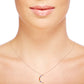 Moon Rainbow Gemstones Necklace