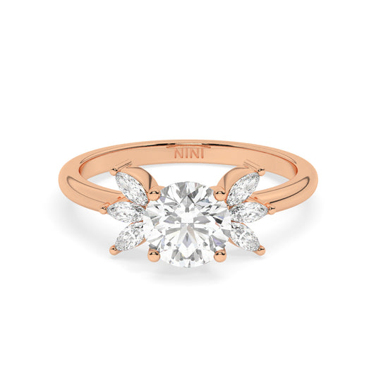 Flora Engagement Ring - 1.00 Ct