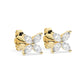 Flower Marquise Diamond Earrings