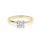 Solitaire Engagement Ring 0.50 Ct - 4 Prongs