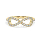 Infinity Diamond Ring