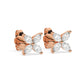 Flower Marquise Diamond Earrings