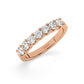 Half Eternity Seven Diamonds Ring - 0.70 Ct