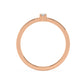 Mini Pear Shape Diamond Ring