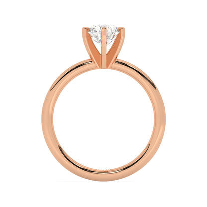 Solitaire Engagement Ring 1.00 Ct - 6 Prongs