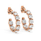 Diamond Hoop Earrings