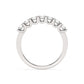 Half Eternity Seven Diamonds Ring - 0.70 Ct