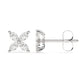 Flower Marquise Diamond Earrings