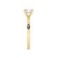 Solitaire Engagement Ring 0.50 Ct - 4 Prongs