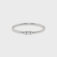 Mini Baguette Diamond Ring